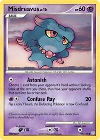 Misdreavus - Diamond and Pearl (DP) #91/130 - Common Pokémon Trading Card