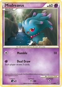 Misdreavus - Undaunted (UD) #57/90 - Common Pokémon Trading Card
