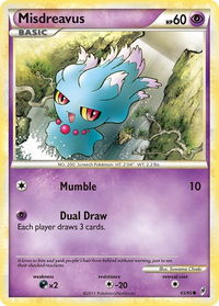 Misdreavus - Call of Legends (CL) #65/95 - Common Pokémon Trading Card