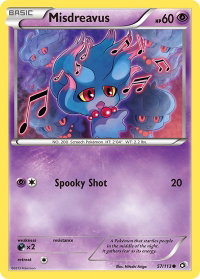 Misdreavus - Legendary Treasures (LTR) #57/113 - Common Pokémon Trading Card