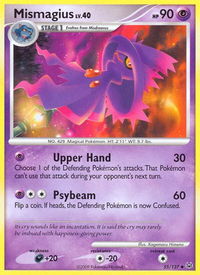 Mismagius - Platinum (PL) #55/127 - Uncommon Pokémon Trading Card