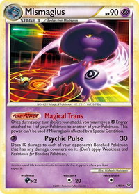 Mismagius - Unleashed (UL) #5/95 - Holo Rare Pokémon Trading Card