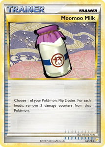 Moomoo Milk - HeartGold SoulSilver (HS) #94/123 - Uncommon Pokémon Trading Card