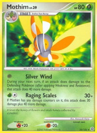 Mothim - Secret Wonders (SW) #33/132 - Rare Pokémon Trading Card