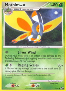 Mothim - POP Series 7 (POP) #005/017 - Rare Pokémon Trading Card