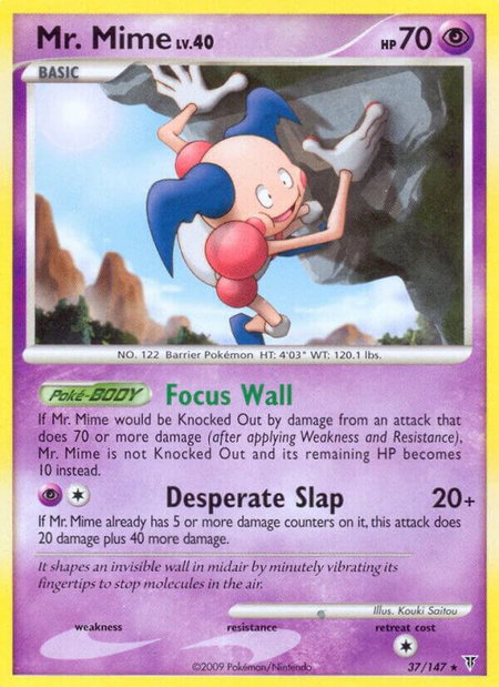 Mr. Mime - Supreme Victors Pokémon trading card