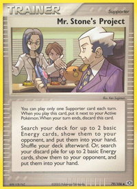 Mr. Stone's Project - Emerald (EM) #79/106 - Uncommon Pokémon Trading Card