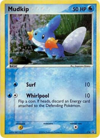 Mudkip - 018 (EX Deck Tin) trading card from Nintendo Promos Mudkip - 018 (EX Deck Tin) - Nintendo Promos Pokémon trading card