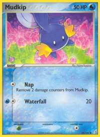 Mudkip - 058/100 - Crystal Guardians (CG) #58/100 - Common Pokémon Trading Card