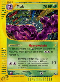 Muk (H17) - Aquapolis (AQ) #H17/H32 - Holo Rare Pokémon Trading Card