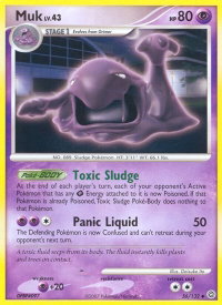 Muk - Secret Wonders (SW) #56/132 - Uncommon Pokémon Trading Card