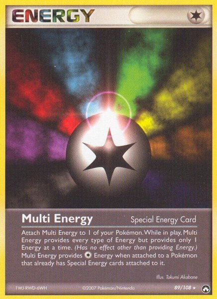 Multi Energy - Power Keepers Pokémon trading card