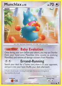 Munchlax (70) - Rising Rivals (RR) #70/111 - Common Pokémon Trading Card