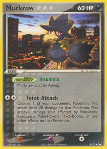 Murkrow - POP Series 1 (POP) #008/017 - Uncommon Pokémon Trading Card