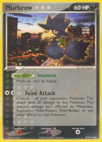 Murkrow - POP Series 1 (POP) #008/017 - Uncommon Pokémon Trading Card