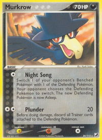 Murkrow - Unseen Forces (UF) #30/115 - Rare Pokémon Trading Card