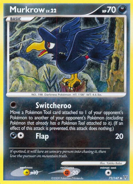 Murkrow - Supreme Victors Pokémon trading card