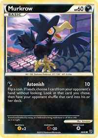 Murkrow (58) - Undaunted (UD) #58/90 - Common Pokémon Trading Card