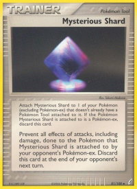 Mysterious Shard - Crystal Guardians (CG) #81/100 - Uncommon Pokémon Trading Card