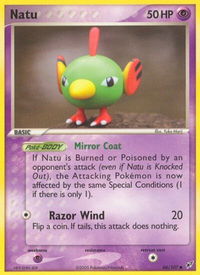 Natu - Deoxys (DX) #66/107 - Common Pokémon Trading Card