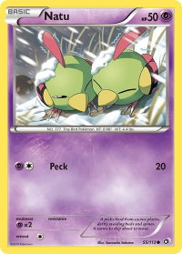 Natu - Legendary Treasures (LTR) #55/113 - Common Pokémon Trading Card