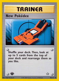 New Pokedex - Neo Genesis (N1) #095/111 - Uncommon Pokémon Trading Card