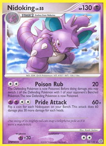 Nidoking - Secret Wonders (SW) #34/132 - Rare Pokémon Trading Card