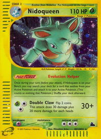Nidoqueen (H21) - Skyridge (SK) #H21/H32 - Holo Rare Pokémon Trading Card