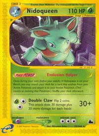 Nidoqueen (22) - Skyridge (SK) #022/144 - Rare Pokémon Trading Card