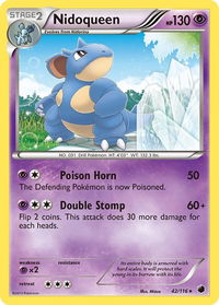 Nidoqueen - Plasma Freeze (PLF) #42/116 - Rare Pokémon Trading Card