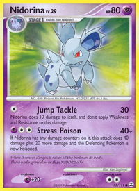 Nidorina - Rising Rivals (RR) #73/111 - Common Pokémon Trading Card