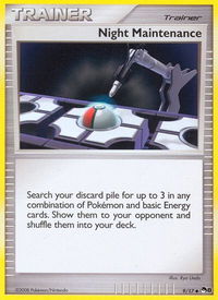 Night Maintenance - POP Series 8 (POP) #009/017 - Uncommon Pokémon Trading Card