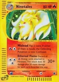 Ninetales (21) trading card from Expedition Ninetales (21) - Expedition Pokémon trading card
