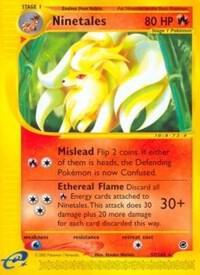 Ninetales (57) trading card from Expedition Ninetales (57) - Expedition Pokémon trading card