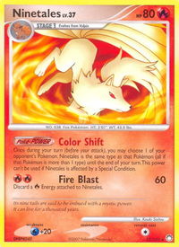 Ninetales - Mysterious Treasures (MT) #32/123 - Rare Pokémon Trading Card