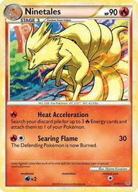 Ninetales - Unleashed (UL) #20/95 - Rare Pokémon Trading Card