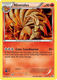 Ninetales - Legendary Treasures (LTR) #21/113 - Rare Pokémon Trading Card
