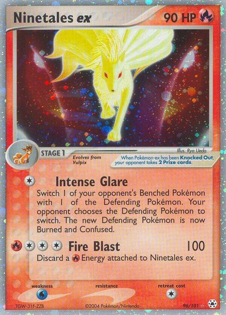 Ninetales ex - Hidden Legends Pokémon trading card