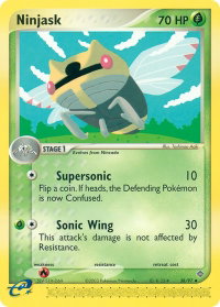 Ninjask - 38/97 - Dragon (DR) #38/97 - Uncommon Pokémon Trading Card