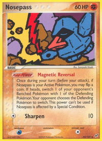 Nosepass - Deoxys (DX) #42/107 - Uncommon Pokémon Trading Card