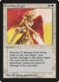 Guardian Angel - Beta Edition (LEB) #22 - Common Magic: The Gathering Trading Card