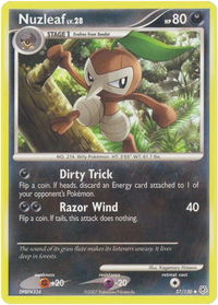 Nuzleaf - Diamond and Pearl (DP) #57/130 - Uncommon Pokémon Trading Card