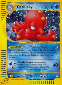 Octillery (H20) - Aquapolis (AQ) #H20/H32 - Holo Rare Pokémon Trading Card