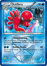 Octillery (Team Plasma) - Plasma Blast (PLB) #19/101 - Uncommon Pokémon Trading Card
