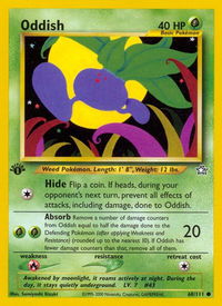 Oddish - Neo Genesis (N1) #068/111 - Common Pokémon Trading Card