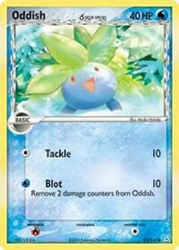 Oddish (Delta Species) - Holon Phantoms (HP) #73/110 - Common Pokémon Trading Card