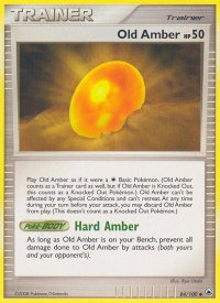 Old Amber - Majestic Dawn (MD) #84/100 - Uncommon Pokémon Trading Card