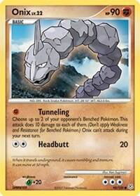 Onix - Diamond and Pearl (DP) #92/130 - Common Pokémon Trading Card