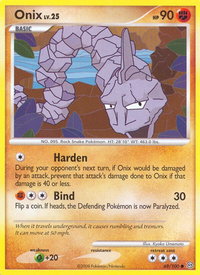 Onix - Stormfront (SF) #69/100 - Common Pokémon Trading Card