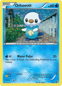 Oshawott - 4/12 - McDonald's Promos 2011 #004/012 - Rare Pokémon Trading Card